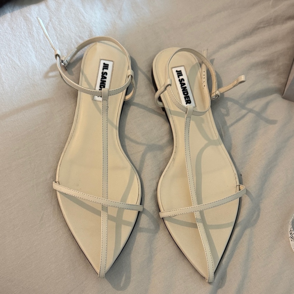 Jil Sander Cage Strappy Sandals
